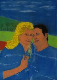 resimler-pastel-portraits-on-blue-paper-height-42-cm.jpg